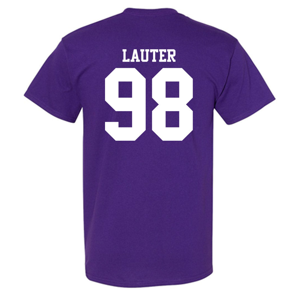 Northwestern - NCAA Football : Landon Lauter - Classic Shersey T-Shirt-1