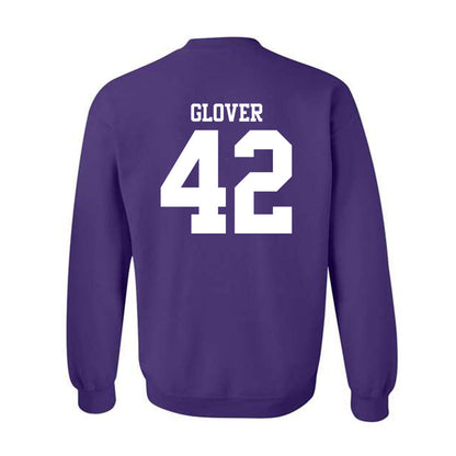Northwestern - NCAA Football : Nigel Glover - Classic Shersey Crewneck Sweatshirt-1