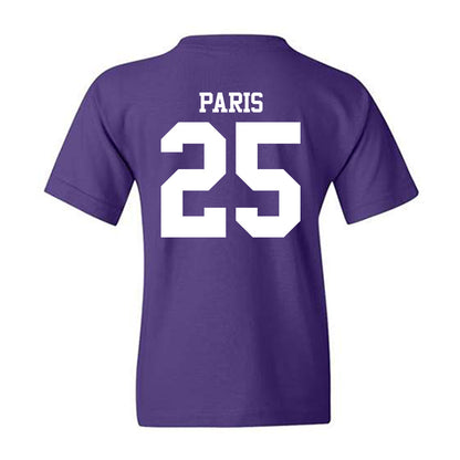 Northwestern - NCAA Women's Volleyball : Campbell Paris - Classic Shersey Youth T-Shirt-1