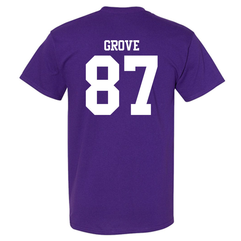 Northwestern - NCAA Football : Carson Grove - Classic Shersey T-Shirt-1