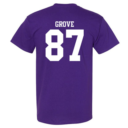 Northwestern - NCAA Football : Carson Grove - Classic Shersey T-Shirt-1