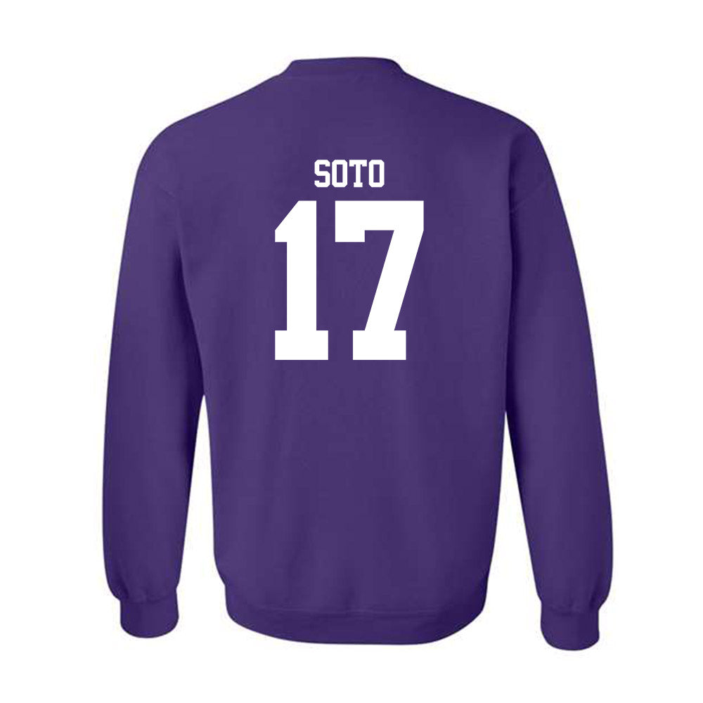Northwestern - NCAA Women's Lacrosse : Jenna Soto - Classic Shersey Crewneck Sweatshirt-1