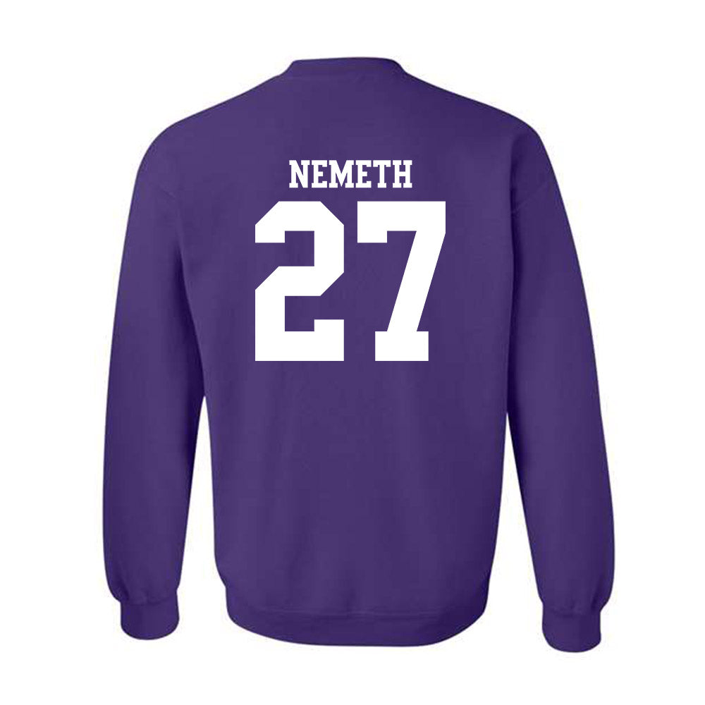 Northwestern - NCAA Women's Field Hockey : Nadia Nemeth - Classic Shersey Crewneck Sweatshirt-1