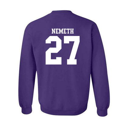 Northwestern - NCAA Women's Field Hockey : Nadia Nemeth - Classic Shersey Crewneck Sweatshirt-1