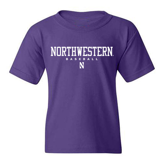 Northwestern - NCAA Baseball : Carter Danz - Classic Shersey Youth T-Shirt-0