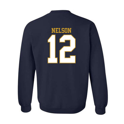 Notre Dame - NCAA Men's Ice Hockey : Henry Nelson - Generic Shersey Crewneck Sweatshirt