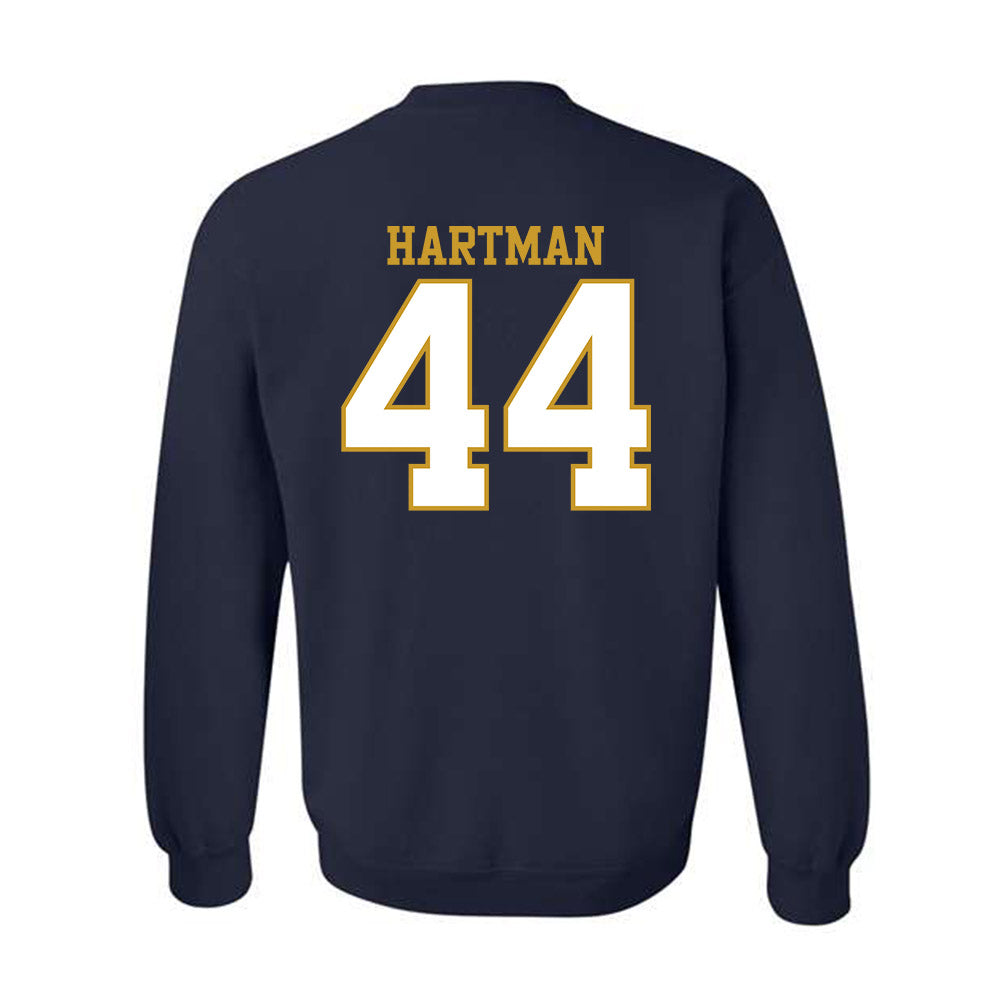 Notre Dame - NCAA Baseball : Trent Hartman - Generic Shersey Crewneck Sweatshirt-1