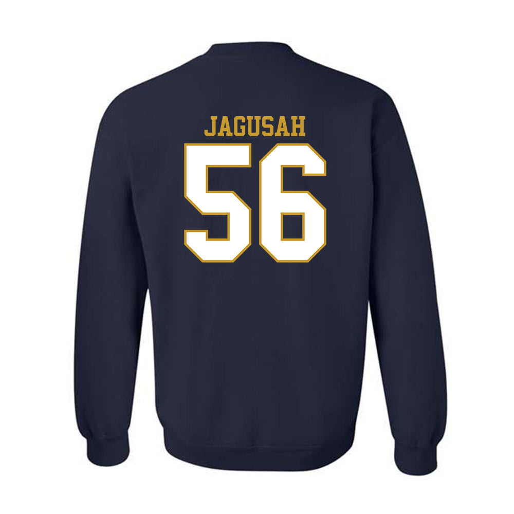 Notre Dame - NCAA Football : Charles Jagusah - Generic Shersey Crewneck Sweatshirt-1