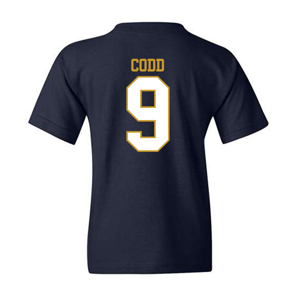 Notre Dame - NCAA Women's Soccer : Charlie Codd - Generic Shersey Youth T-Shirt-1