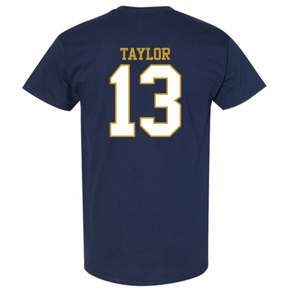 Notre Dame - NCAA Men's Lacrosse : Jake Taylor - Generic Shersey T-Shirt-1