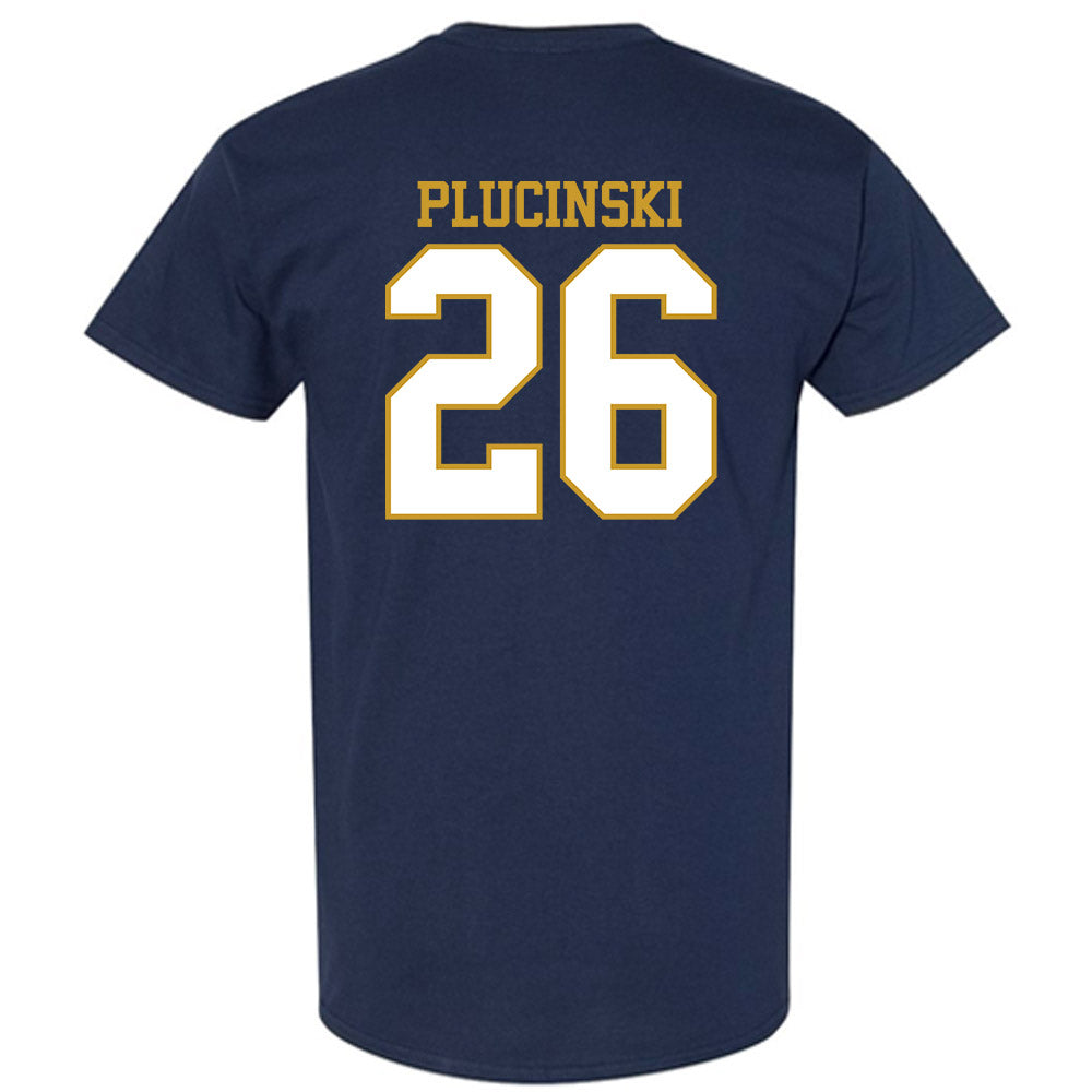 Notre Dame - NCAA Men's Ice Hockey : Zach Plucinski - Generic Shersey T-Shirt