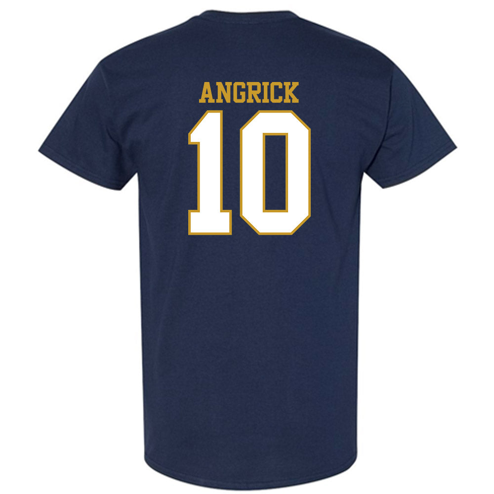 Notre Dame - NCAA Men's Lacrosse : Will Angrick - Generic Shersey T-Shirt-1