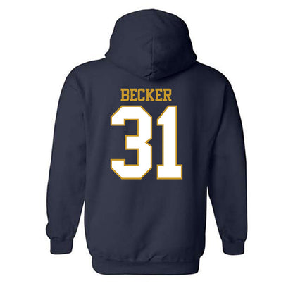  - NCAA Softball : Shannon Becker - Generic Shersey Hooded Sweatshirt-1