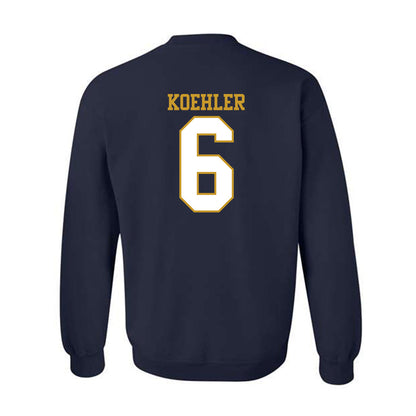 Notre Dame - NCAA Men's Basketball : Brady Koehler - Generic Shersey Crewneck Sweatshirt-1