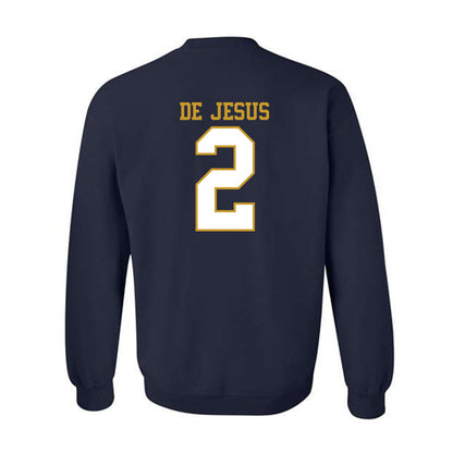 Notre Dame - NCAA Women's Basketball : Vanessa de Jesus - Generic Shersey Crewneck Sweatshirt-1
