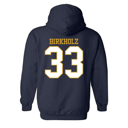 Notre Dame - NCAA Baseball : Radek Birkholz - Generic Shersey Hooded Sweatshirt