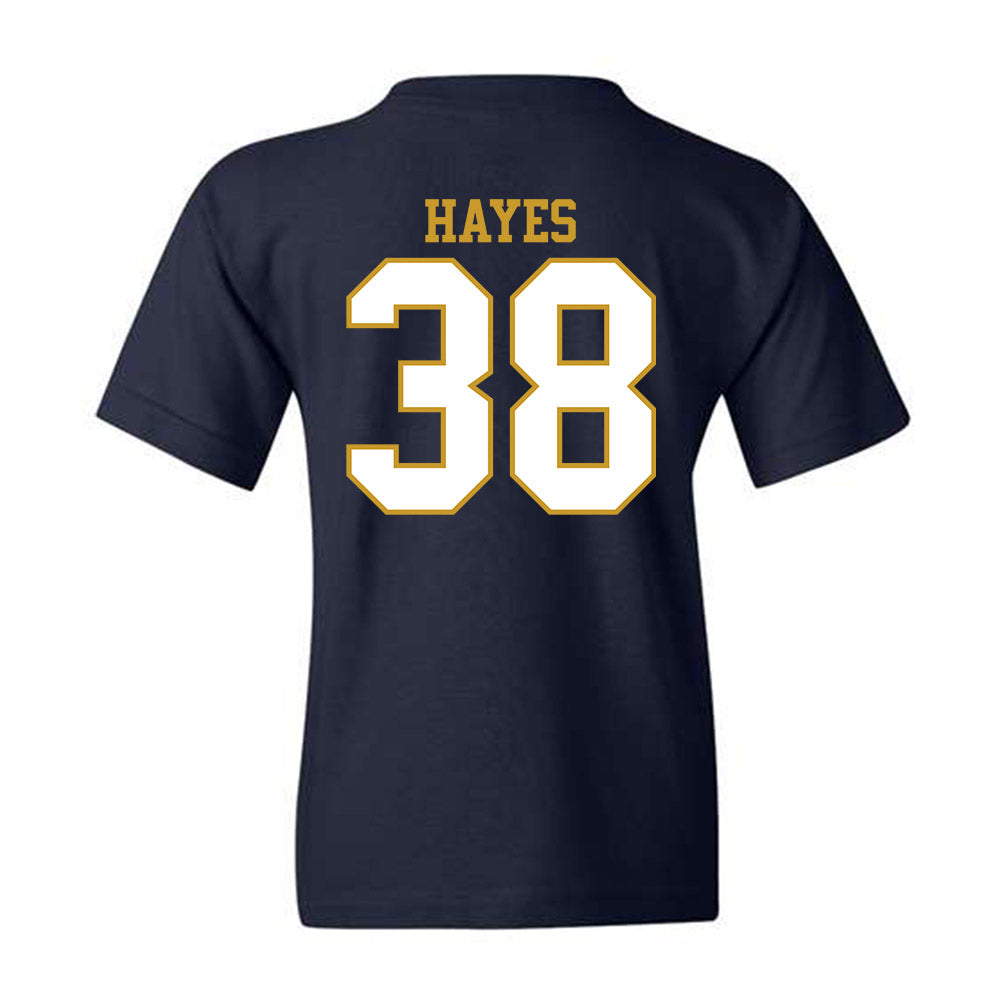 Notre Dame - NCAA Baseball : Anderson Hayes - Generic Shersey Youth T-Shirt