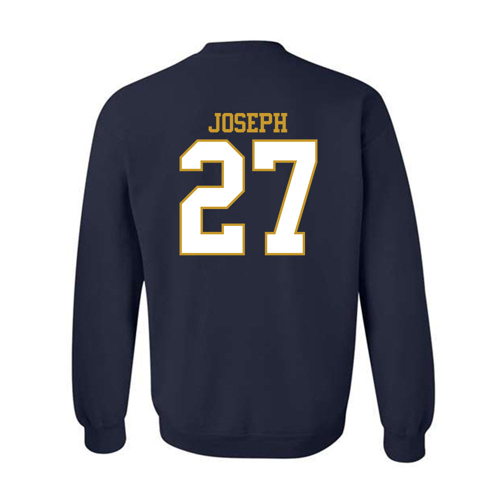 Notre Dame - NCAA Women's Soccer : Lily Joseph - Generic Shersey Crewneck Sweatshirt-1