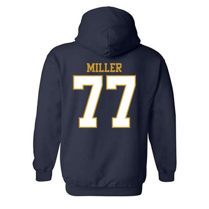 Notre Dame - NCAA Men's Lacrosse : Luke Miller - Generic Shersey Hooded Sweatshirt