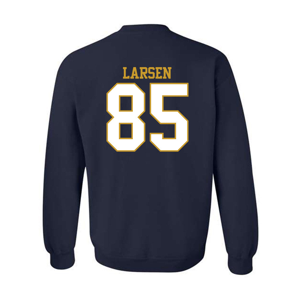 Notre Dame - NCAA Football : Jack Larsen - Generic Shersey Crewneck Sweatshirt-1