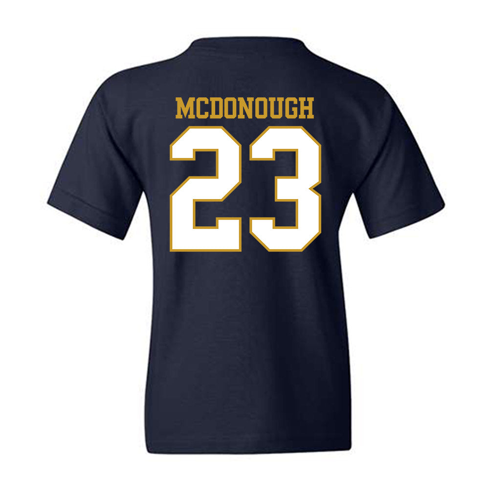 Notre Dame - NCAA Baseball : Tobey McDonough - Generic Shersey Youth T-Shirt-1
