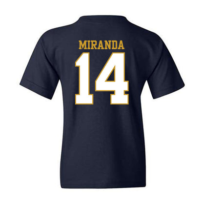 Notre Dame - NCAA Baseball : Shane Miranda - Generic Shersey Youth T-Shirt-1