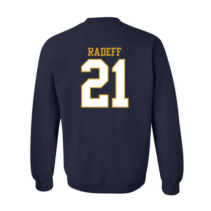Notre Dame - NCAA Women's Volleyball : Mia Radeff - Generic Shersey Crewneck Sweatshirt-1
