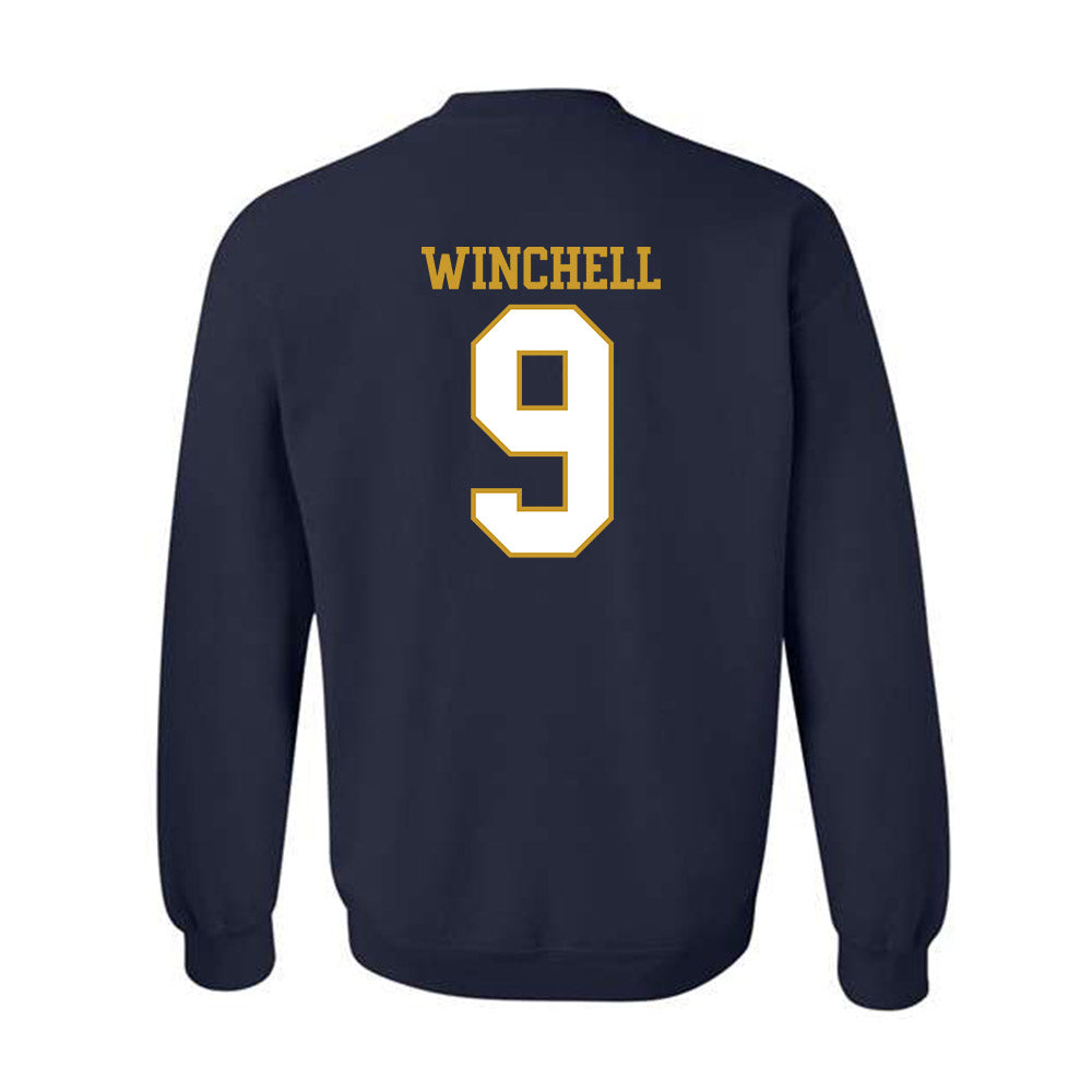 Notre Dame - NCAA Softball : Mickey Winchell - Generic Shersey Crewneck Sweatshirt-1