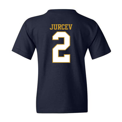 Notre Dame - NCAA Men's Ice Hockey : Jimmy Jurcev - Generic Shersey Youth T-Shirt