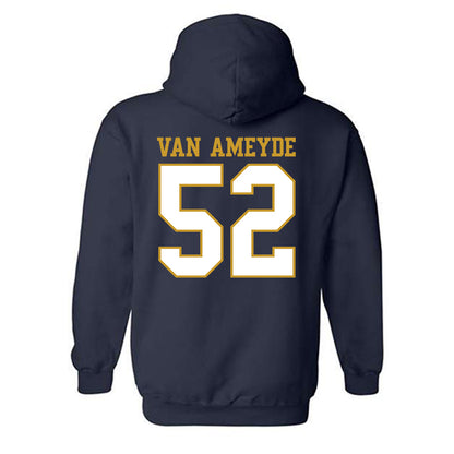 Notre Dame - NCAA Baseball : Chase Van Ameyde - Generic Shersey Hooded Sweatshirt