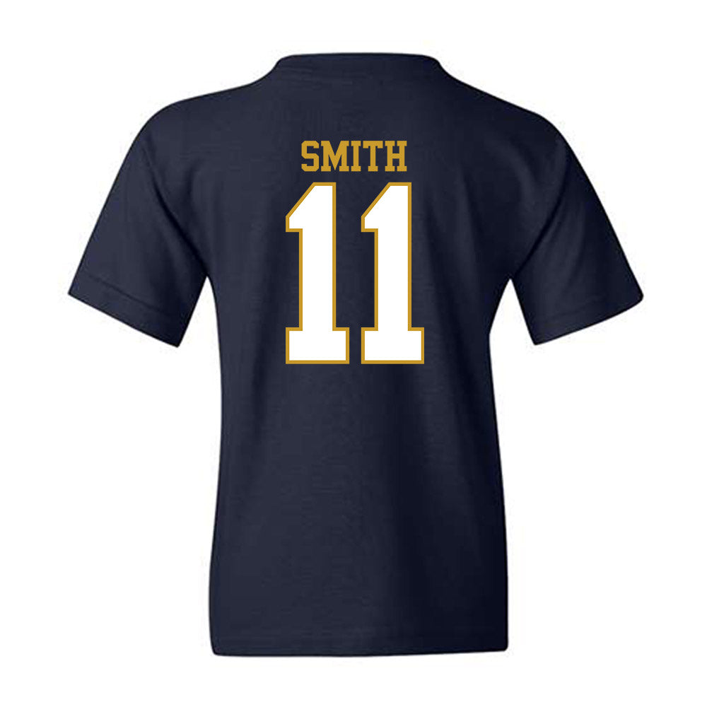 Notre Dame - NCAA Football : KK Smith - Generic Shersey Youth T-Shirt-1