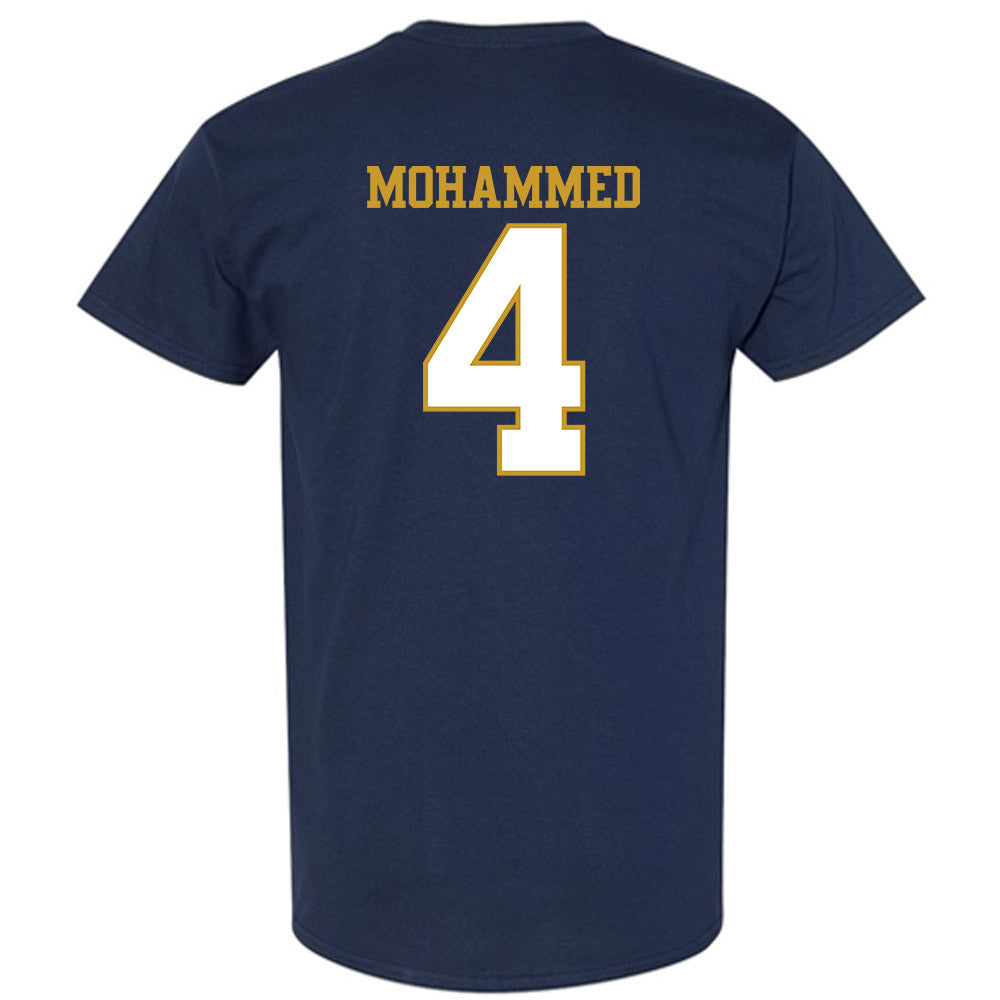 Notre Dame - NCAA Men's Basketball : Sir Mohammed - Generic Shersey T-Shirt-1