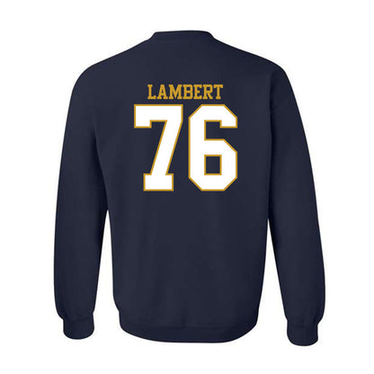 Notre Dame - NCAA Football : Guerby Lambert - Generic Shersey Crewneck Sweatshirt-1