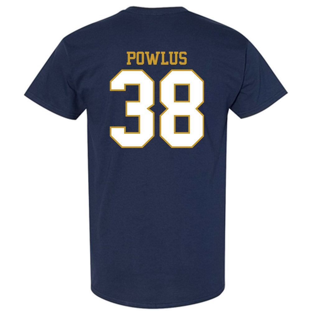 Notre Dame - NCAA Football : Tommy Powlus - Generic Shersey T-Shirt-1