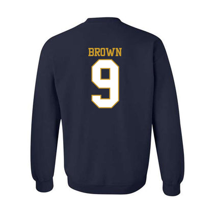 Notre Dame - NCAA Men's Ice Hockey : Cole Brown - Generic Shersey Crewneck Sweatshirt-1