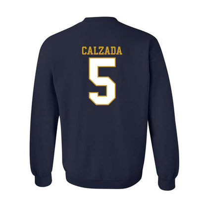 Notre Dame - NCAA Women's Soccer : Carolyn Calzada - Generic Shersey Crewneck Sweatshirt-1