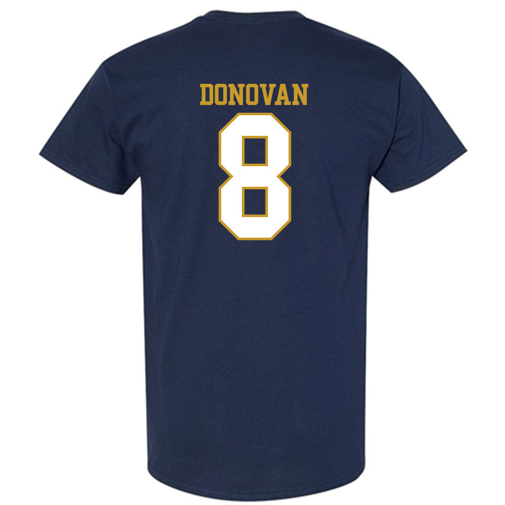 Notre Dame - NCAA Men's Lacrosse : Andrew Donovan - Generic Shersey T-Shirt-1