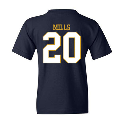 Notre Dame - NCAA Women's Soccer : Abby Mills - Generic Shersey Youth T-Shirt