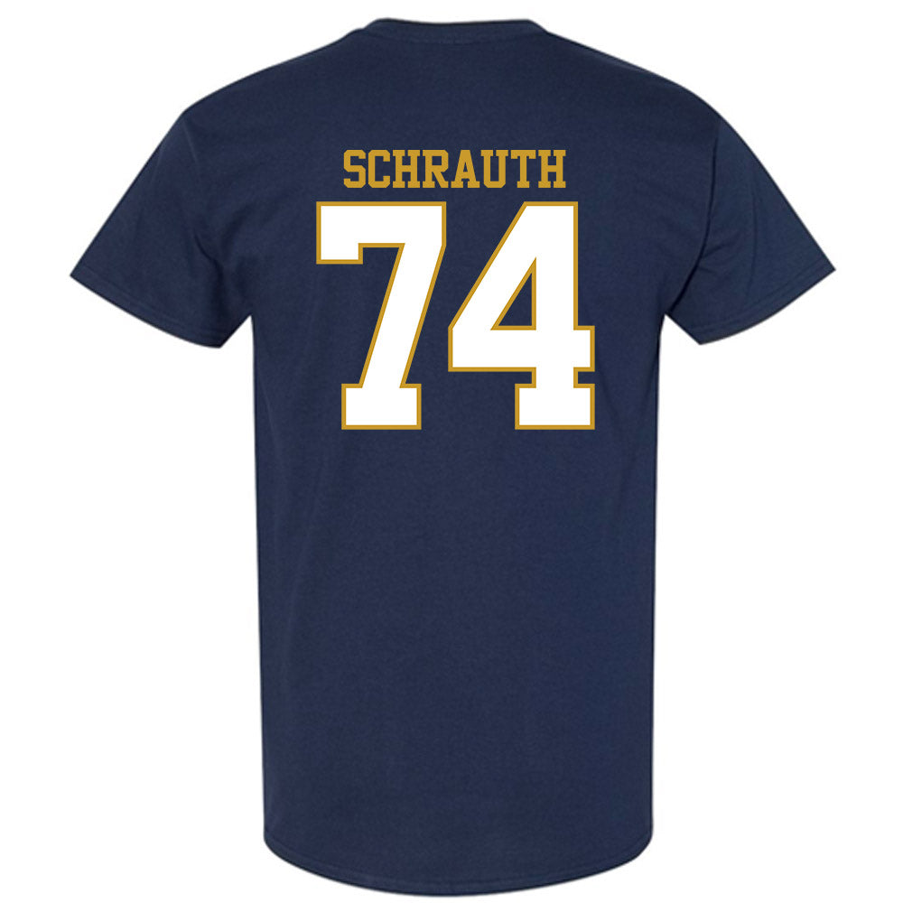 Notre Dame - NCAA Football : Billy Schrauth - Generic Shersey T-Shirt-1