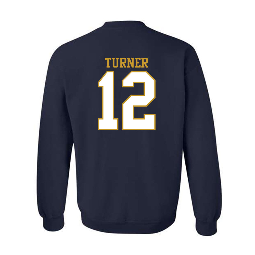 Notre Dame - NCAA Women's Soccer : Kiki Turner - Generic Shersey Crewneck Sweatshirt-1