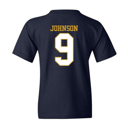 Notre Dame - NCAA Football : Brauntae Johnson - Generic Shersey Youth T-Shirt-1