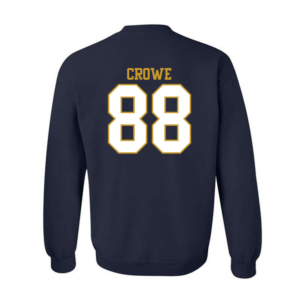 Notre Dame - NCAA Men's Lacrosse : Luke Crowe - Generic Shersey Crewneck Sweatshirt