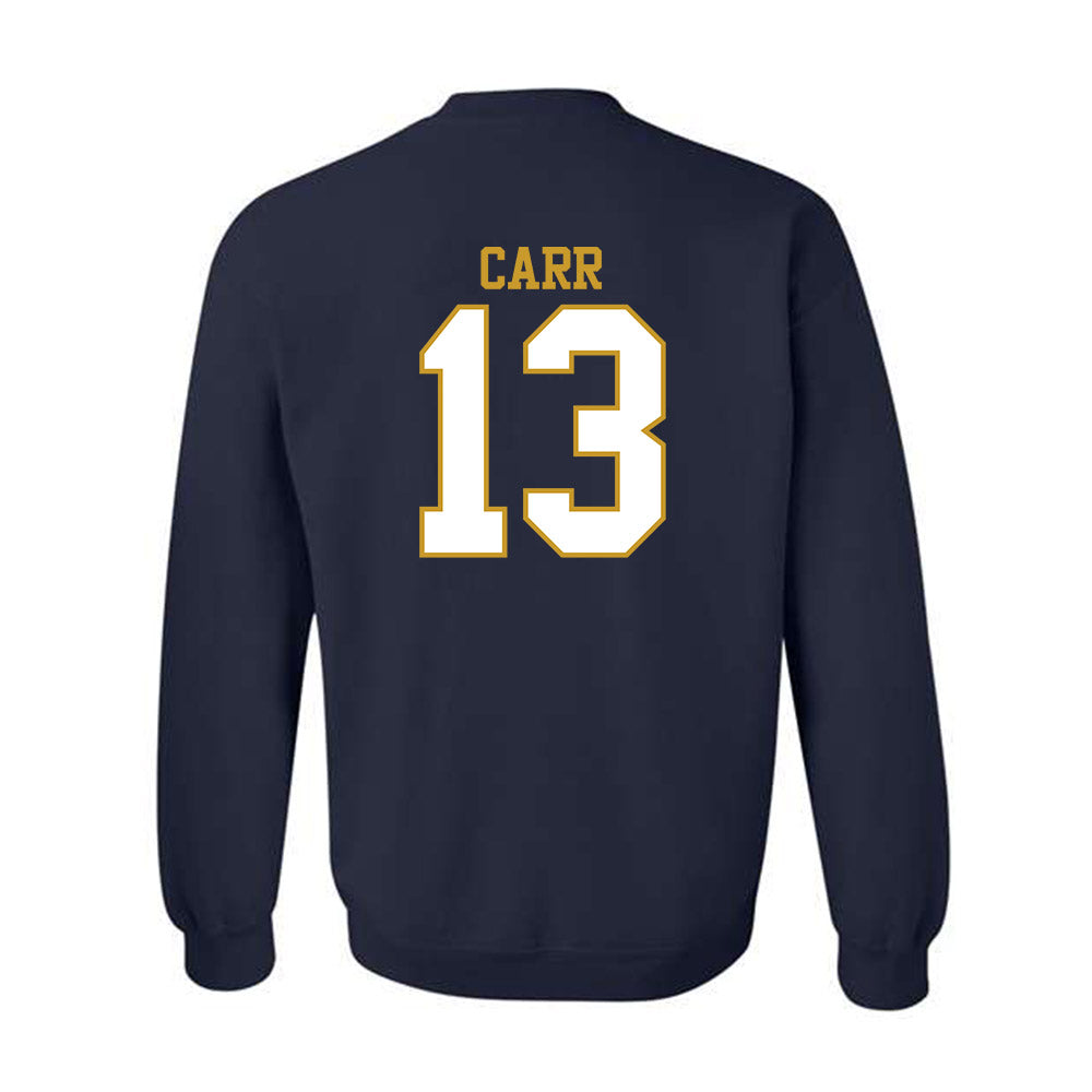 Notre Dame - NCAA Women's Lacrosse : Julia Carr - Generic Shersey Crewneck Sweatshirt