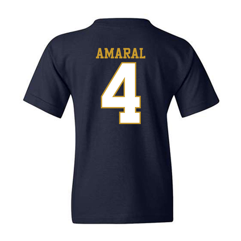 Notre Dame - NCAA Softball : Addison Amaral - Generic Shersey Youth T-Shirt-1