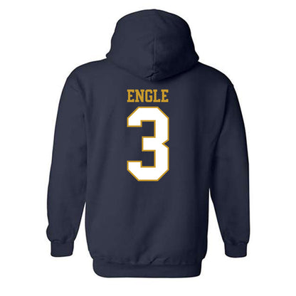 Notre Dame - NCAA Women's Soccer : Isabela Engle - Generic Shersey Hooded Sweatshirt