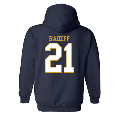 Notre Dame - NCAA Women's Volleyball : Maria Radeff - Generic Shersey Hooded Sweatshirt