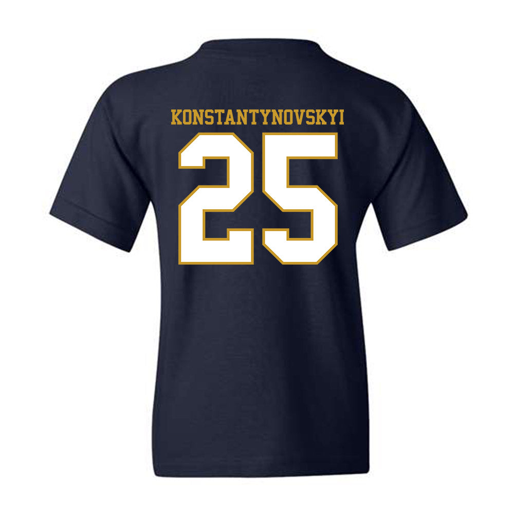 Notre Dame - NCAA Men's Basketball : Nikita Konstantynovskyi - Generic Shersey Youth T-Shirt