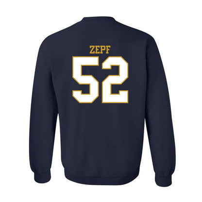 Notre Dame - NCAA Men's Lacrosse : Alex Zepf - Generic Shersey Crewneck Sweatshirt-1
