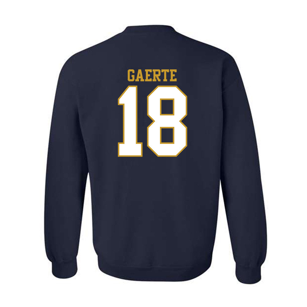 Notre Dame - NCAA Women's Volleyball : Morgan Gaerte - Generic Shersey Crewneck Sweatshirt