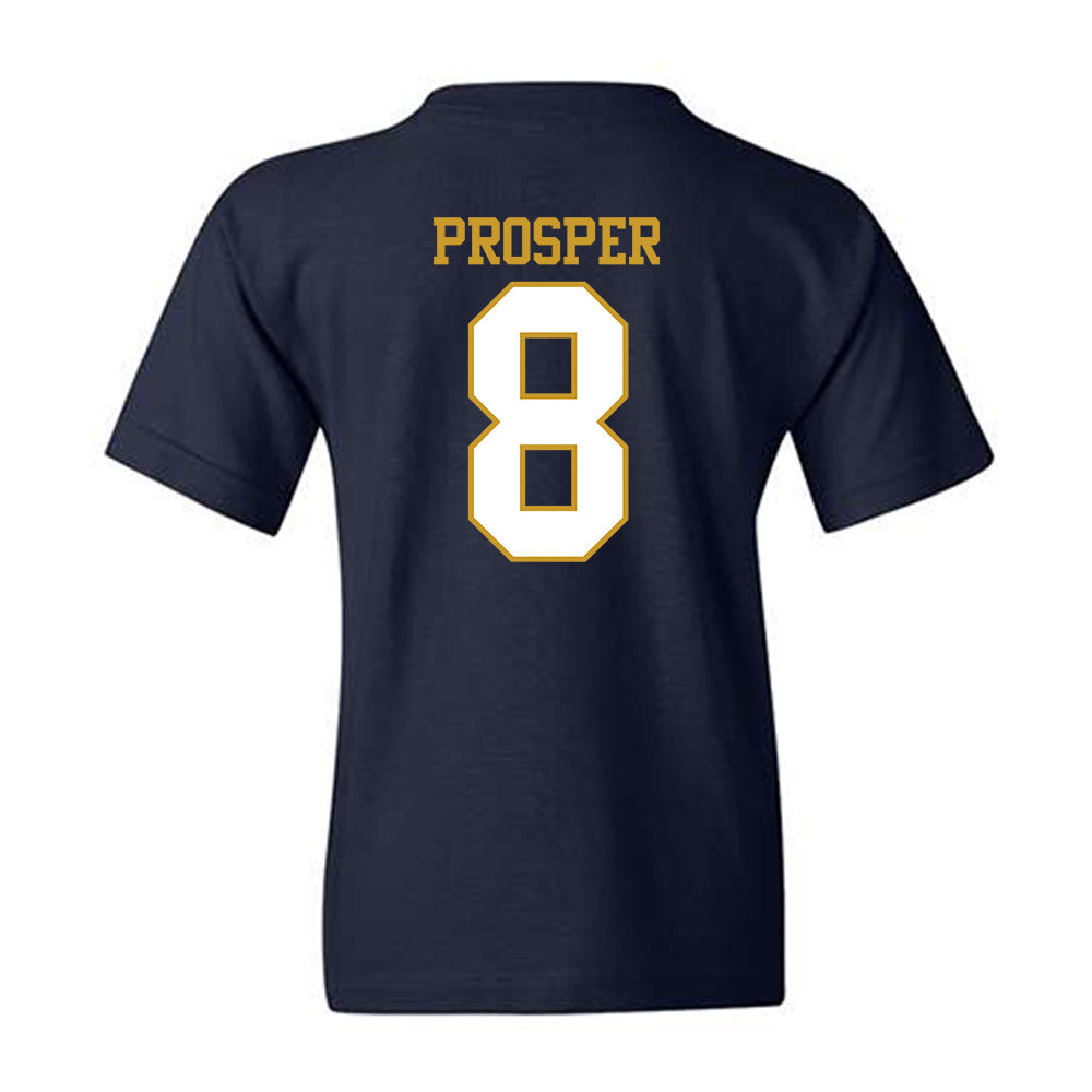 Notre Dame - NCAA Women's Basketball : Cassandre Prosper - Generic Shersey Youth T-Shirt-1